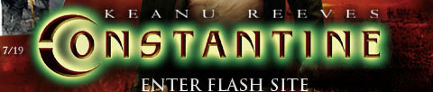 Promo logotype for the film ’Constantine'