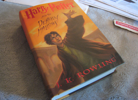 The US hardcover edition of the book itself.