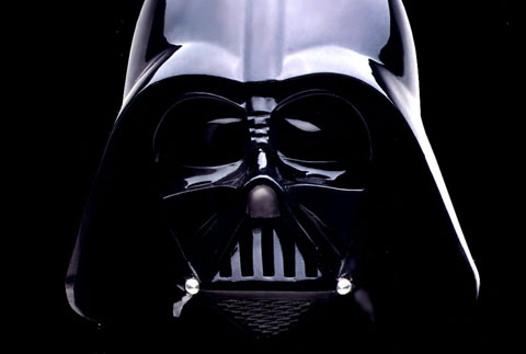Vader in his mask