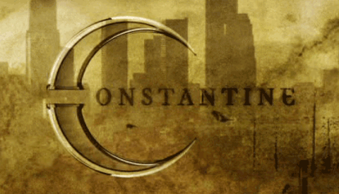 DVD logotype for the film &rsquo;Constantine'