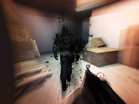 Paxton Fettel disintegrates in your distorted vision.