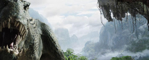 King Kong's eyes, giving a mean look.