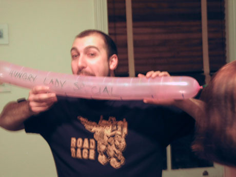 Adam is hungry for The Hungry Lady Special