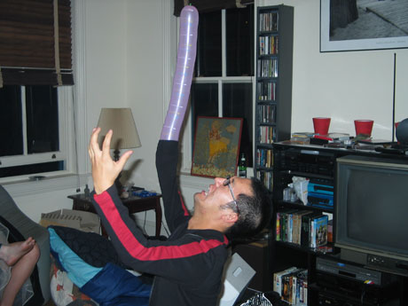 Jon is overcome by thoughts of his Hungry Lady hand