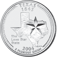 The Texas state quarter