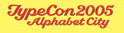 TypeCon 2005 logotype